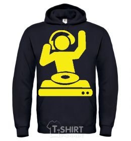 Men`s hoodie DJ PLAYING black фото