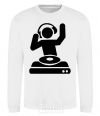 Sweatshirt DJ PLAYING White фото