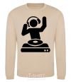 Sweatshirt DJ PLAYING sand фото