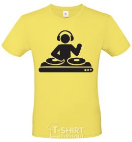 Men's T-Shirt DJ ACID cornsilk фото