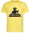 Men's T-Shirt DJ ACID cornsilk фото