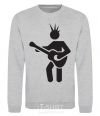 Sweatshirt GUITAR-MAN sport-grey фото