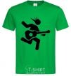 Men's T-Shirt GUITAR JUMP kelly-green фото