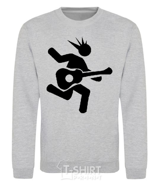 Sweatshirt GUITAR JUMP sport-grey фото