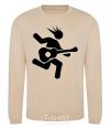 Sweatshirt GUITAR JUMP sand фото