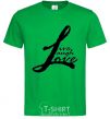 Men's T-Shirt LIVE LOVE LAUGH kelly-green фото