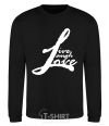 Sweatshirt LIVE LOVE LAUGH black фото