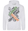 Men`s hoodie SUMMER sport-grey фото