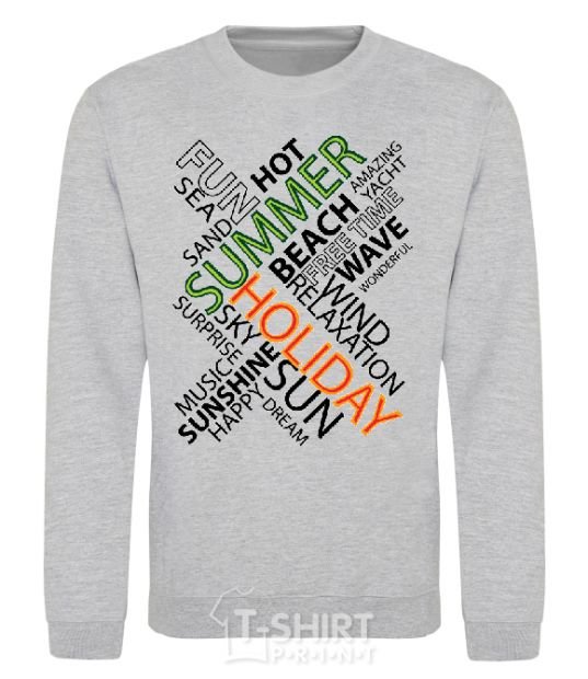 Sweatshirt SUMMER sport-grey фото