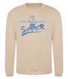 Sweatshirt SAY HELLO TO SUMMER sand фото