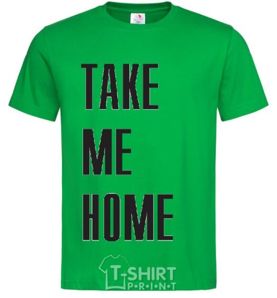 Men's T-Shirt TAKE ME HOME kelly-green фото