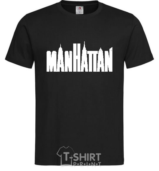 Men's T-Shirt MANHATTAN black фото