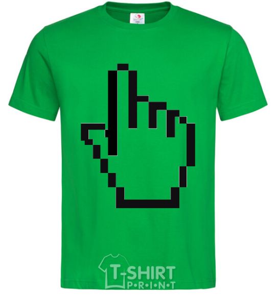 Men's T-Shirt Pixel arm kelly-green фото