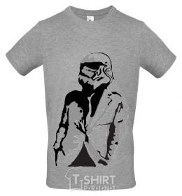 Men's T-Shirt STAR WAR grey фото