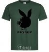 Men's T-Shirt PIGBOY bottle-green фото