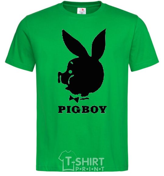 Men's T-Shirt PIGBOY kelly-green фото