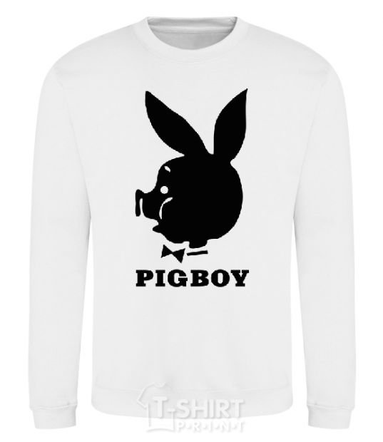 Sweatshirt PIGBOY White фото