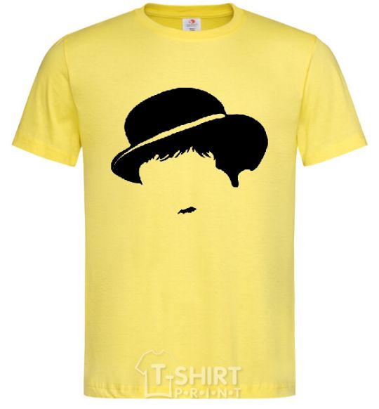 Men's T-Shirt CHARLIE CHAPLIN cornsilk фото