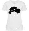 Women's T-shirt CHARLIE CHAPLIN White фото