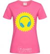 Women's T-shirt Headphones at Sun heliconia фото