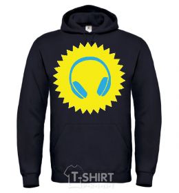 Men`s hoodie Headphones at Sun black фото