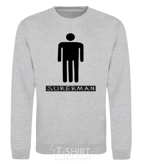 Sweatshirt SUPERMAN sport-grey фото