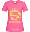Women's T-shirt GOOD MORNING! heliconia фото