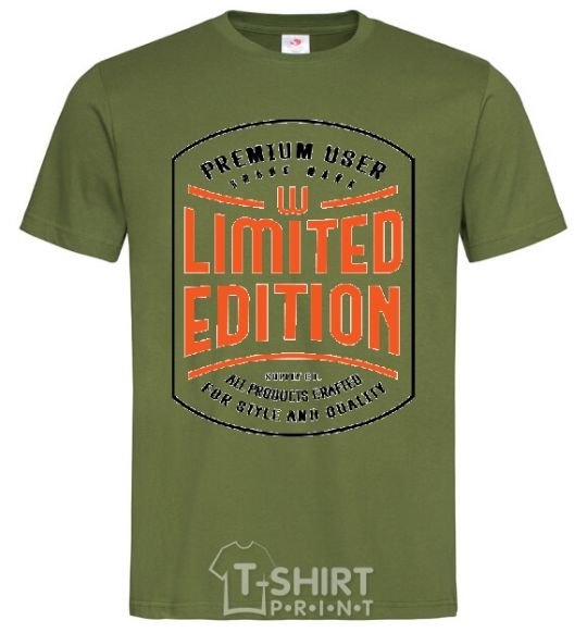 Men's T-Shirt LIMITED EDITION millennial-khaki фото