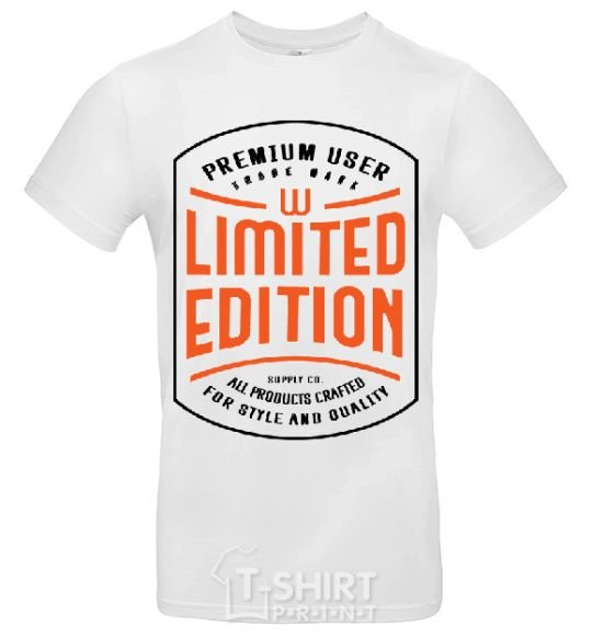 Men's T-Shirt LIMITED EDITION White фото