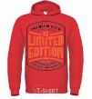 Men`s hoodie LIMITED EDITION bright-red фото