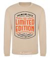 Sweatshirt LIMITED EDITION sand фото