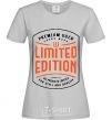 Women's T-shirt LIMITED EDITION grey фото