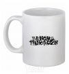 Ceramic mug BRING ME THE HORIZON inscription White фото