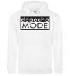 Men`s hoodie DEPECHE MODE logo White фото