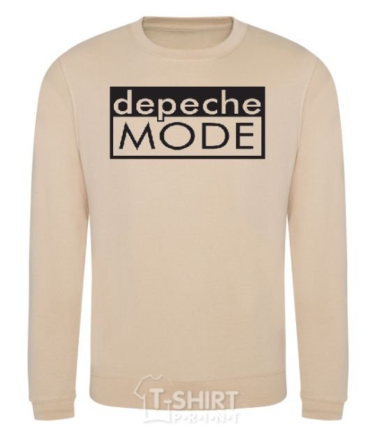 Sweatshirt DEPECHE MODE logo sand фото