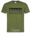 Men's T-Shirt DEPECHE MODE logo millennial-khaki фото