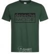 Men's T-Shirt DEPECHE MODE logo bottle-green фото