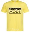 Men's T-Shirt DEPECHE MODE logo cornsilk фото