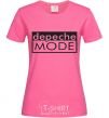 Women's T-shirt DEPECHE MODE logo heliconia фото