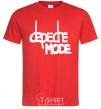 Men's T-Shirt DM red фото