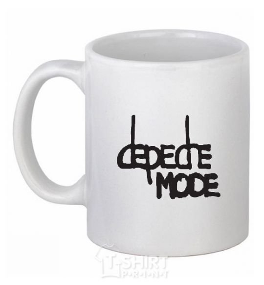 Ceramic mug DM White фото