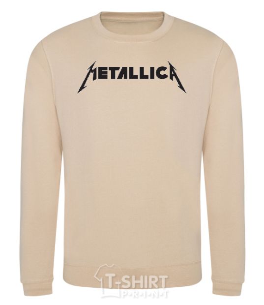 Sweatshirt METALLICA sand фото