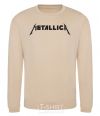 Sweatshirt METALLICA sand фото