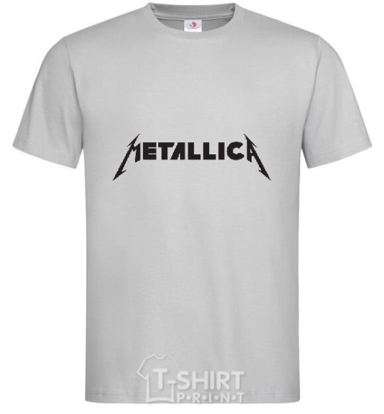 Men's T-Shirt METALLICA grey фото