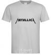 Men's T-Shirt METALLICA grey фото