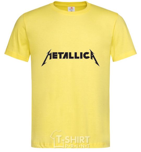 Men's T-Shirt METALLICA cornsilk фото