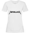 Women's T-shirt METALLICA White фото