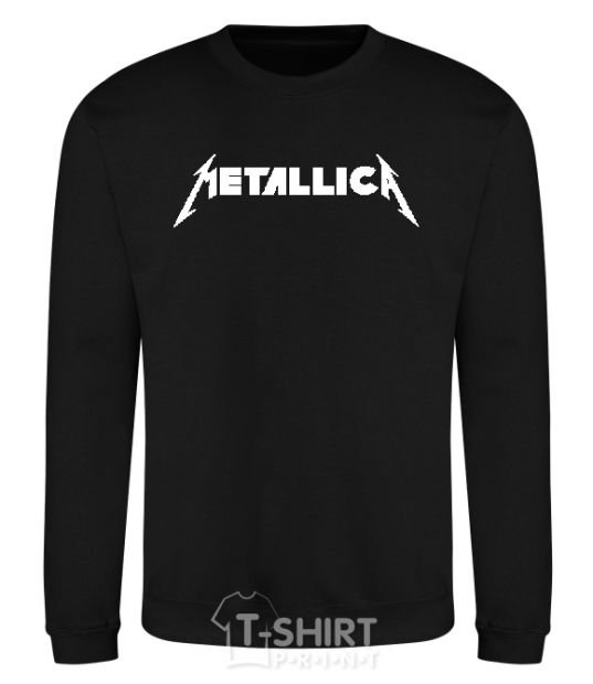 Свитшот METALLICA Черный фото