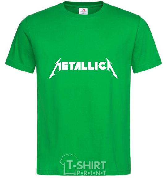 Men's T-Shirt METALLICA kelly-green фото