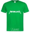 Мужская футболка METALLICA Зеленый фото